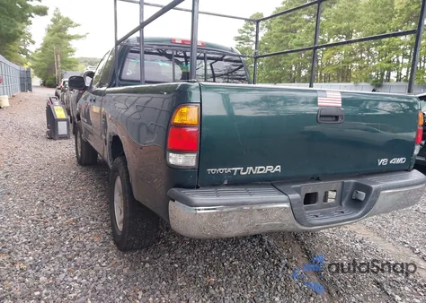 2000 Toyota Tundra Sr5 V8 из США, поврежденный, VIN 5TBBT4416YS046122